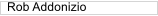 Rob Addonizio